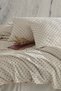 Freya Khaki 100% Cotton Washed Vintage Double Duvet Cover Set 200*220 Frykhckt