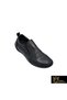Unisex Black Genuine Leather Shoes505080113-1 - 2