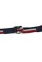 3cm Enli Women's 3-Piece Leather Tan Black Beige Cream D Ring Woven Canvas Sports Jeans Cloth Belt - 7