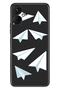 Spark 9t Case Silicone Patterned Illustrated Uv Cover Paper Airplane - 3
