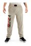 Gym Bottom Sports Tracksuit White (Striped)