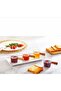 Bamboo Handle Mica Mini Sauce Bowl Milk Bowl Jam Turkish Delight Bowl Multi-Purpose Bowl Coffee Side Presentation Bowl 8 Pieces - 2