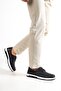 Genuine Leather Men's Black Leather Casual Shoes Mrd7-0815 - 2