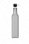 Olive Oil Bottle Transparent Glass Bottle 250ml Maraska Oil Pot Oil Vinegar And Sauce Bottle (5 PCS) - 4