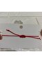 Red Color Turkish Flag Moon Star Fimo Bead Bracelet - Elevator Macrame Rope Bracelet - April 23 - 2