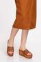 Women's Slippers - Genuine Brown Leather - 2