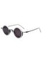 Unisex Sunglasses with Black Glass and White Frame Ae2208c8 - 2