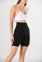 34314 Women's Black Seamless High Waist Silicone Anti-Slip 1 Size Slimming Boxer Corset - 2