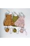 Daisy Embroidery Embroidered Muslin Fabric Girls Summer Dress And Bag - 7