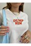 Zolid wear Dump Him مطبوعة باللون الأبيض - 2