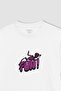 Slim Fit Crew Neck Printed 100% Cotton T-Shirt - 7