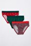 Boy's New Year's Themed 3-Piece Slip Panties Y9552A622Wn - 5