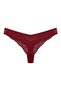 Bordo Dantelli String Tanga Külot - 2