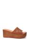 Women's Slippers - Genuine Brown Leather - 4