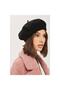 Women Men Wool Felt Painter Beret Hat French Trilby Cap - 4