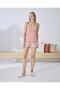 14557 Embroidered Shorts Set