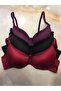 Aves Belenli Unpadded Women's Bra Triple Pack - 3