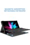 متوافق مع حافظة لوحة المفاتيح اللاسلكية Samsung Galaxy Tab S6 Lite P610 10.4 بوصة P615 P617 - 2