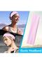 Women's Pink Ultra Stretchy Cotton Hair Band