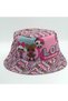 Girl's Lol Fisherman Bucket Sun Hat for Travel, Hiking, Camping, Picnic, Boat, Beach - 2