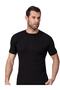 6-Piece Rib Fabric Men's Undershirt Athlete 0 Collar Thin Piping 111 Gray 6-Piece Pack - 4