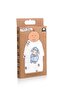 Muslin Cloth Cover Lamb Pattern - Blue 90x75 Cm + 2 Mouth Wipes