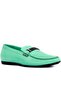 - Green Leather Men's Casual Shoes 101-3450-5121 - 2