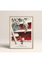 Framed Japanese Style Nanbara Sakujiro Painting 30X40Cm 40X60Cm 50X70Cm Black White Wood Jpn016