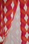 Red Retro Patterned Cut Out Detailed Body-Fitting Stand Collar Knitted Pencil Dress TWOSS23EL02166 - 6