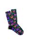 Fun Socks Unisex Fish And Cat Printed Socks Ecsoket112