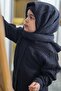 Muslin Children's Writing Pilgrimage Prayer Dress Black - 8