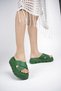 6151 Women's Neon High Sole Women's Slippers Grass Green - 3