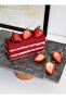 Natural Marble Cake Stand, Cake Stand with Wooden Legs, Marble Presentation Rack, Marble Cheese Plate - 3