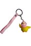 Keychain with Mother Duck and I Love You Figure - 5cm - 3