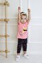 Baby Girl Capris Short Sleeve Girl Pattern Printed Summer Basic Bottom-Top Set 6-24 Months - 2