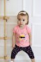 Baby Girl Capris Short Sleeve Girl Pattern Printed Summer Basic Bottom-Top Set 6-24 Months - 6