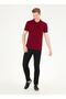 Polo T-shirt, Xl, Claret Red - 4