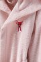 Gazelle Embroidered Hooded Children's Bathrobe - 2
