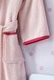 Gazelle Embroidered Hooded Children's Bathrobe - 3