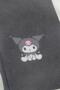 Anime Kuromi Face Designed Cloth Pen Holder or Makeup Bag - 4