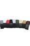 Unisex Black Buckle Tan Tactical Sports Canvas Cloth Belt - 4