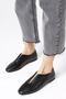 Jodie Black Color Women's Flat Ballerina Shoes - 7