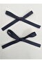 2-Piece Satin Bow Hair Clip - 2