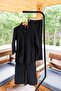 Muslin Children's Writing Pilgrimage Prayer Dress Black - 4