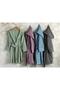 Corded Bathrobe - Stripe Cotton - 5