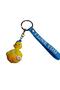 Keychain with Postman Duck and I Love You Figures - 5cm