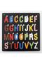 Wooden Find Plug Educational 3d Toy Letters Bultak Jigsaw Puzzle Black