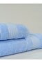 Trendy Large Size Bath Towel Set 2 Pieces - (90x150 Cm + 50x90 Cm) - 2