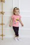 Baby Girl Capris Short Sleeve Girl Pattern Printed Summer Basic Bottom-Top Set 6-24 Months - 7
