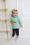 Baby Girl Capris Short Sleeve Girl Pattern Printed Summer Basic Bottom-Top Set 6-24 Months - 4